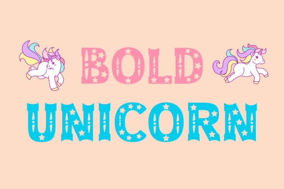 Bold Unicorn Typeface: A Font for Playful Editorial Design
