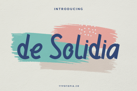 De Solidia: A Dazzling Display Font for Modern Marketers