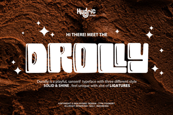 Drolly: A Versatile Display Font for Editorial Design