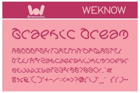 Graphic Dream: The Display Font for Distinctive Digital Branding