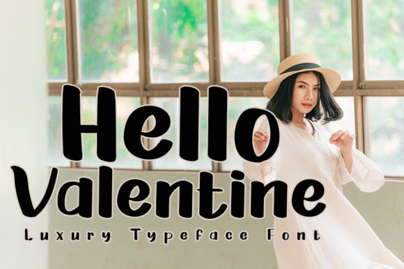 Hello Valentine: A Chunky Display Font for Brands That Want to Stand Out
