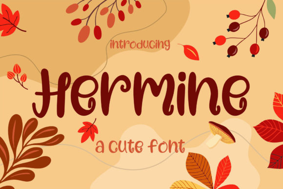 Hermine Font: A Cute Typography Choice for Editorial Design