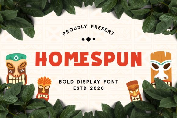 Homespun Font: Your Chunky, Handmade Typography Secret