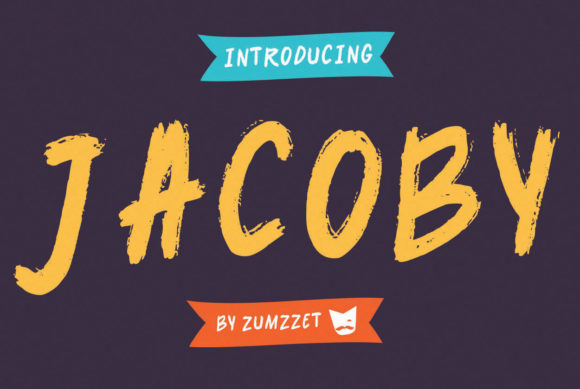Jacoby Font: A Playful Display Typeface for Modern Web Design
