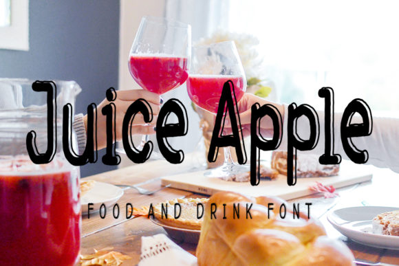 Juice Apple: A Casual Display Font for Modern Websites