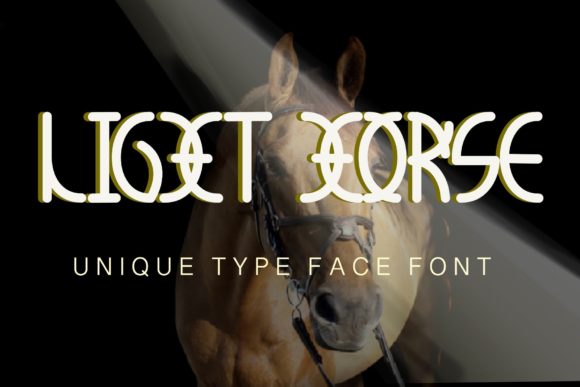 Light Horse Font for a Distinctive and Modern Brand Identity