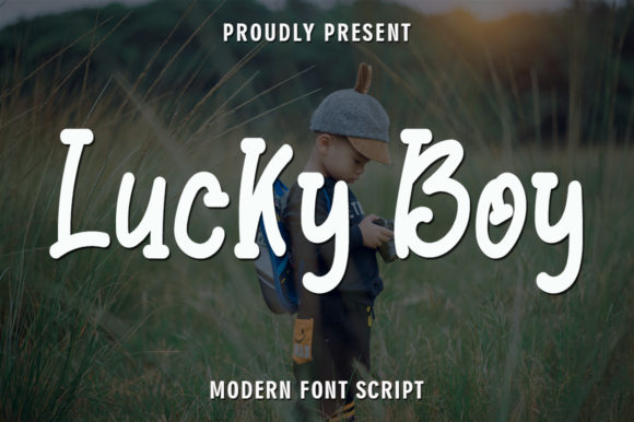 Lucky Boy Font: A Quirky Display Typeface for Playful Brands