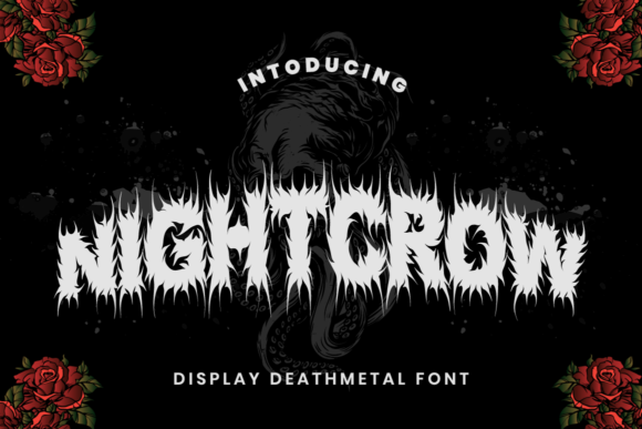 Night Crow Font: A Bold and Spooky Choice for Your Brand