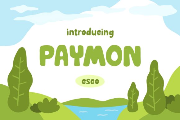 Paymon: A Modern and Fun Font for Branding Projects