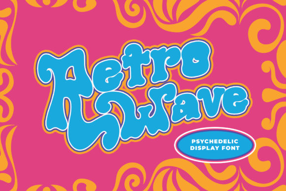 Retro Wave: A Display Font for Playful Branding