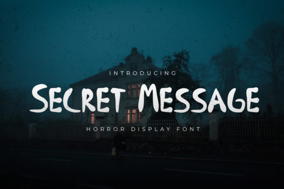 Secret Message: The Display Font for Brands with Personality
