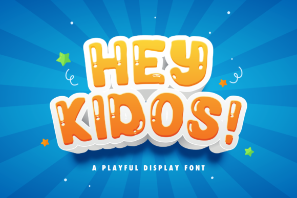 The Hey Kidos Font for Marketing Campaigns That Pop