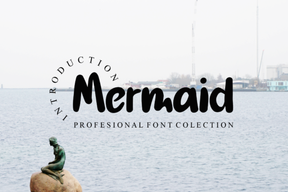 The Mermaid Font: A Sweet and Flowing Display Typeface for Creative Brands