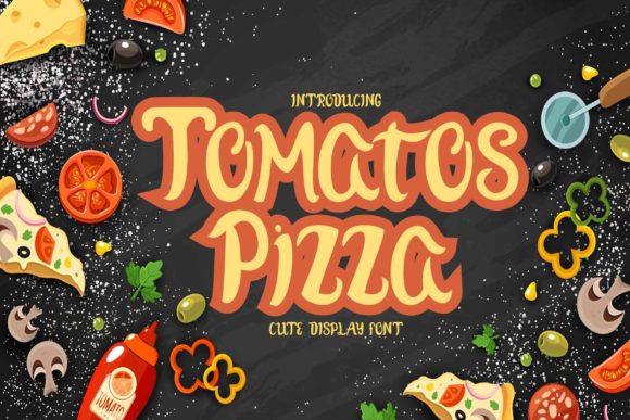 The Tomatos Pizza Font: An Editorial Designer’s Secret for Captivating Headlines