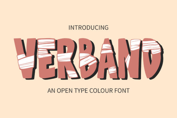 The Verband Font: A Friendly Display Typeface for Modern Branding